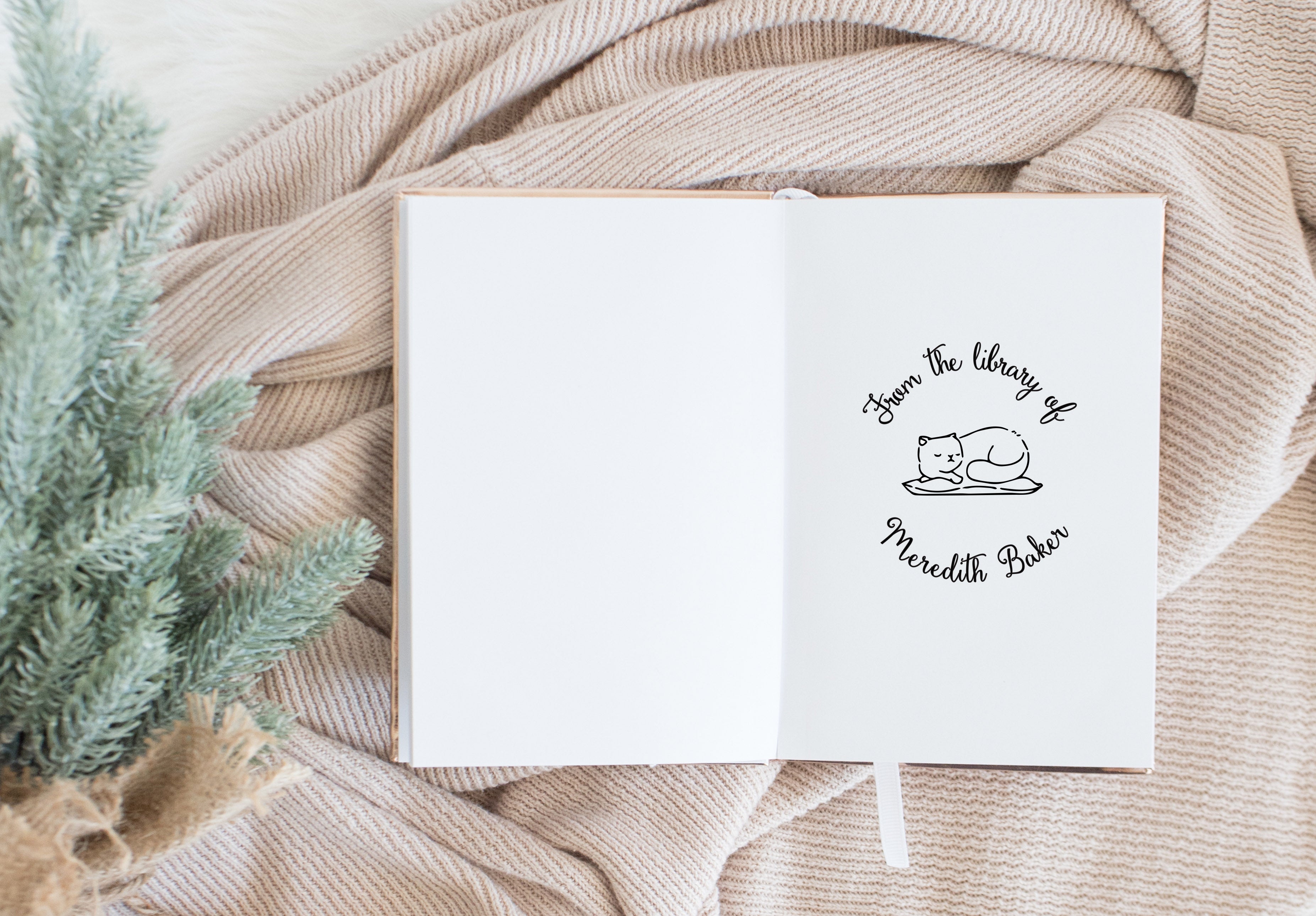 Book Stamp From the Library of Meredith