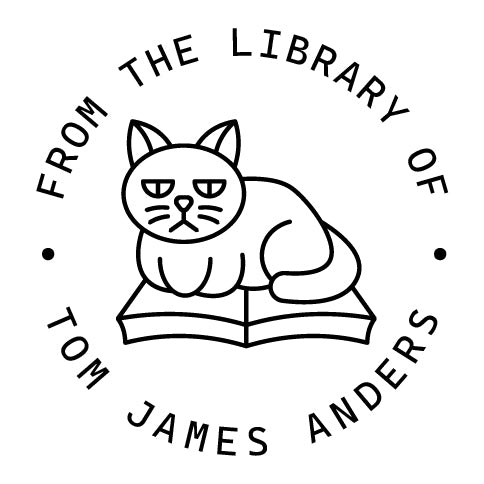 Book Stamp - Grumpy Cat