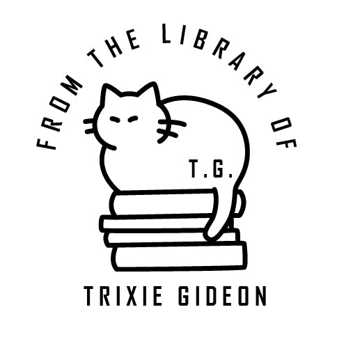 Book Stamp From the Library of Trixie