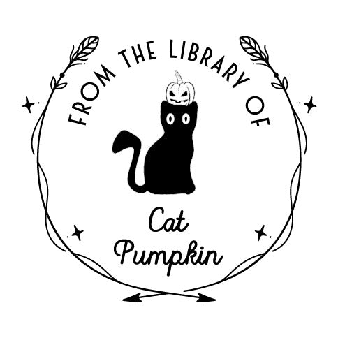 Book Embosser - Cat Pumpkin