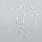 Book Embosser - Cat Pumpkin