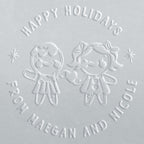 Embosser - Gingerbread Couple (Woman and Woman)