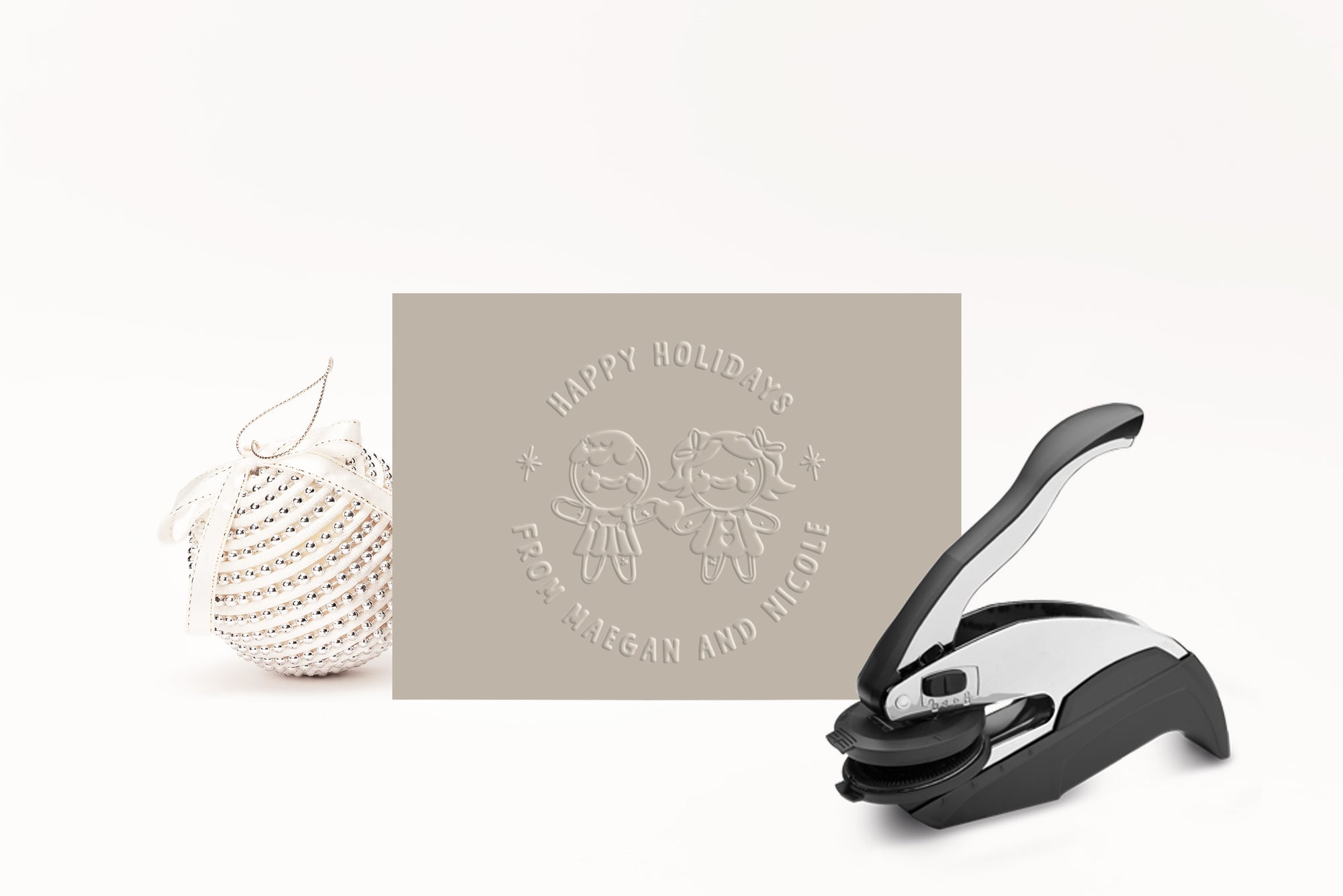 Embosser - Gingerbread Couple (Woman and Woman)