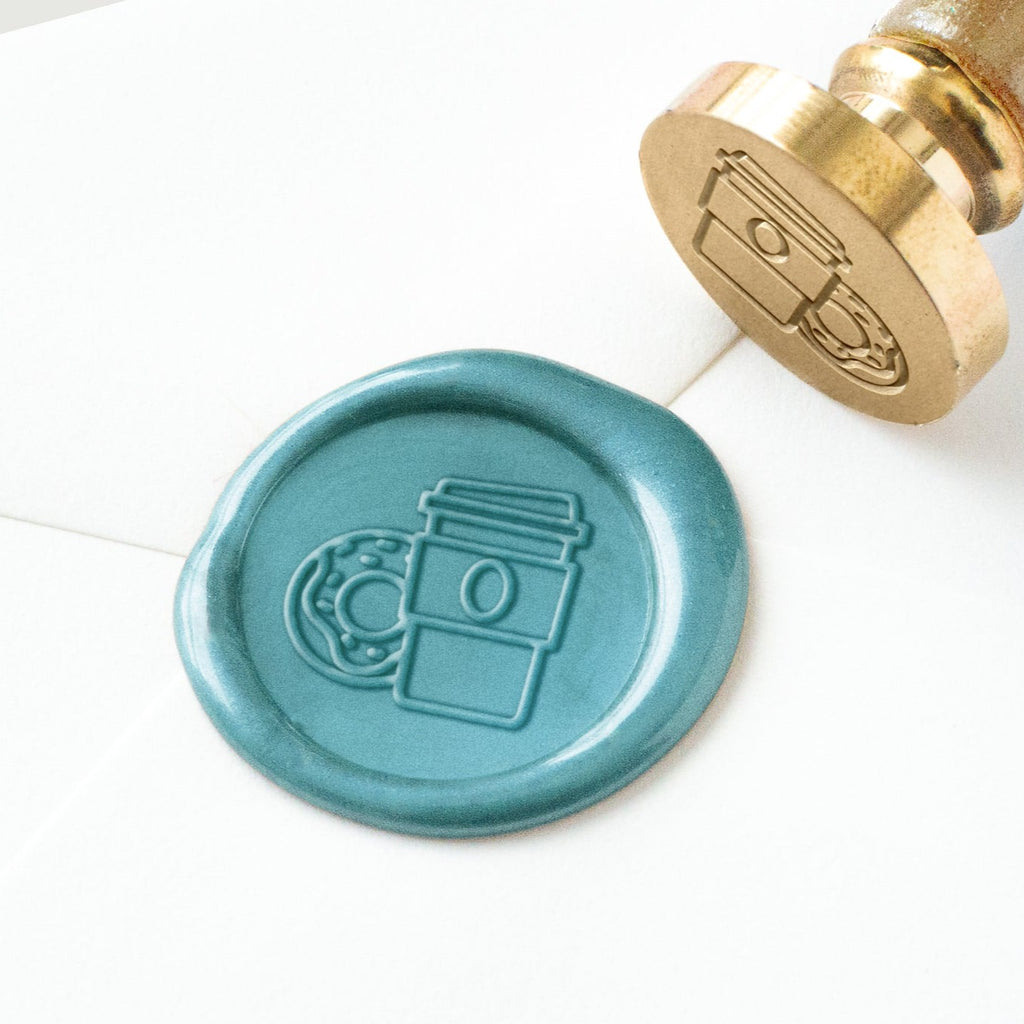 Wax Seal - Coffee and Donut