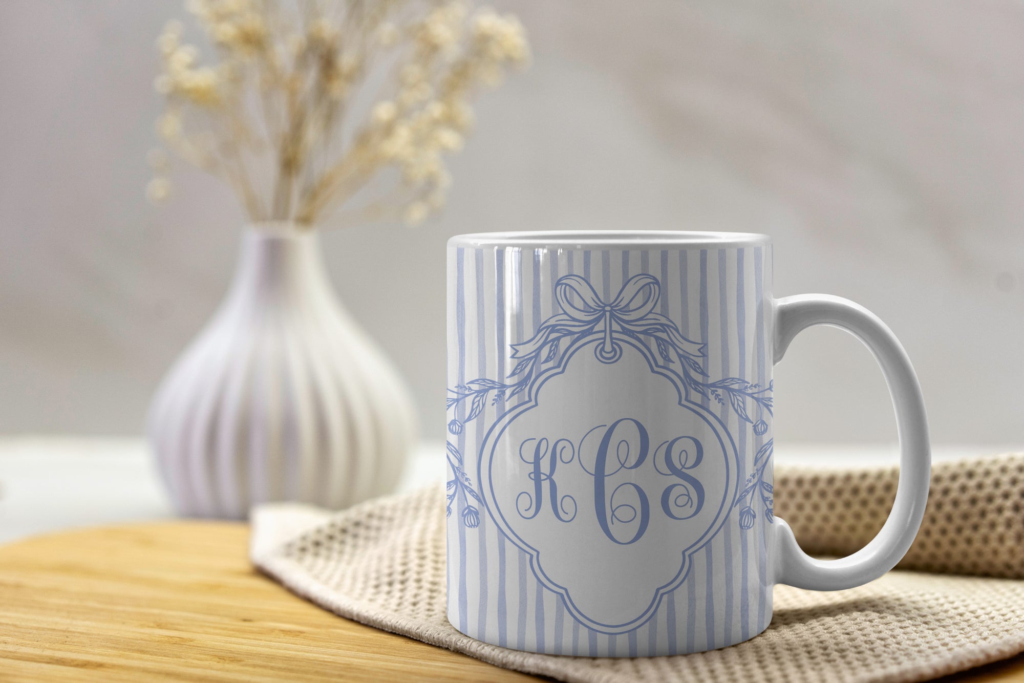 Custom Mug - Monogram Crest