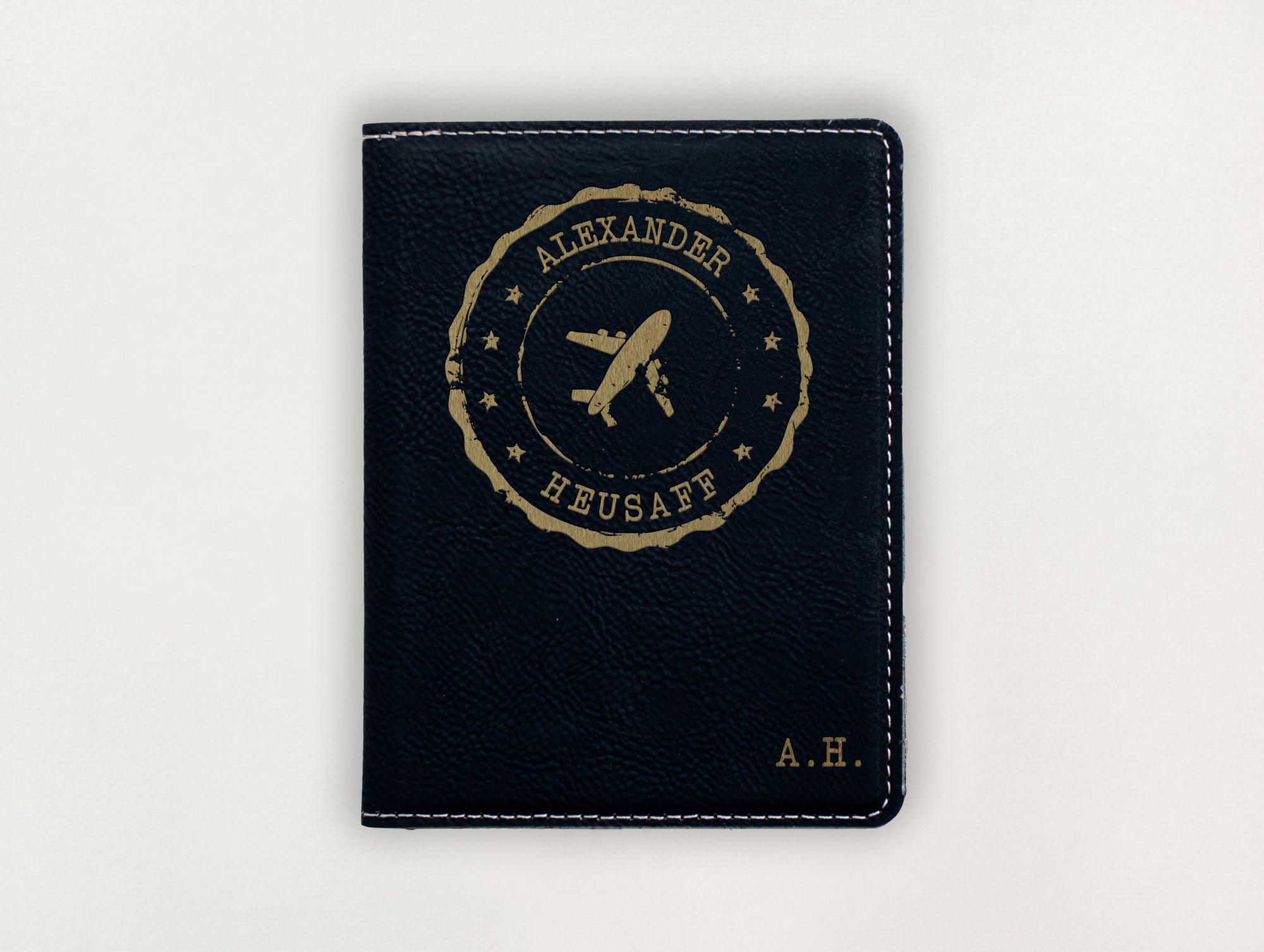 Passport Holder - Vintage Plane