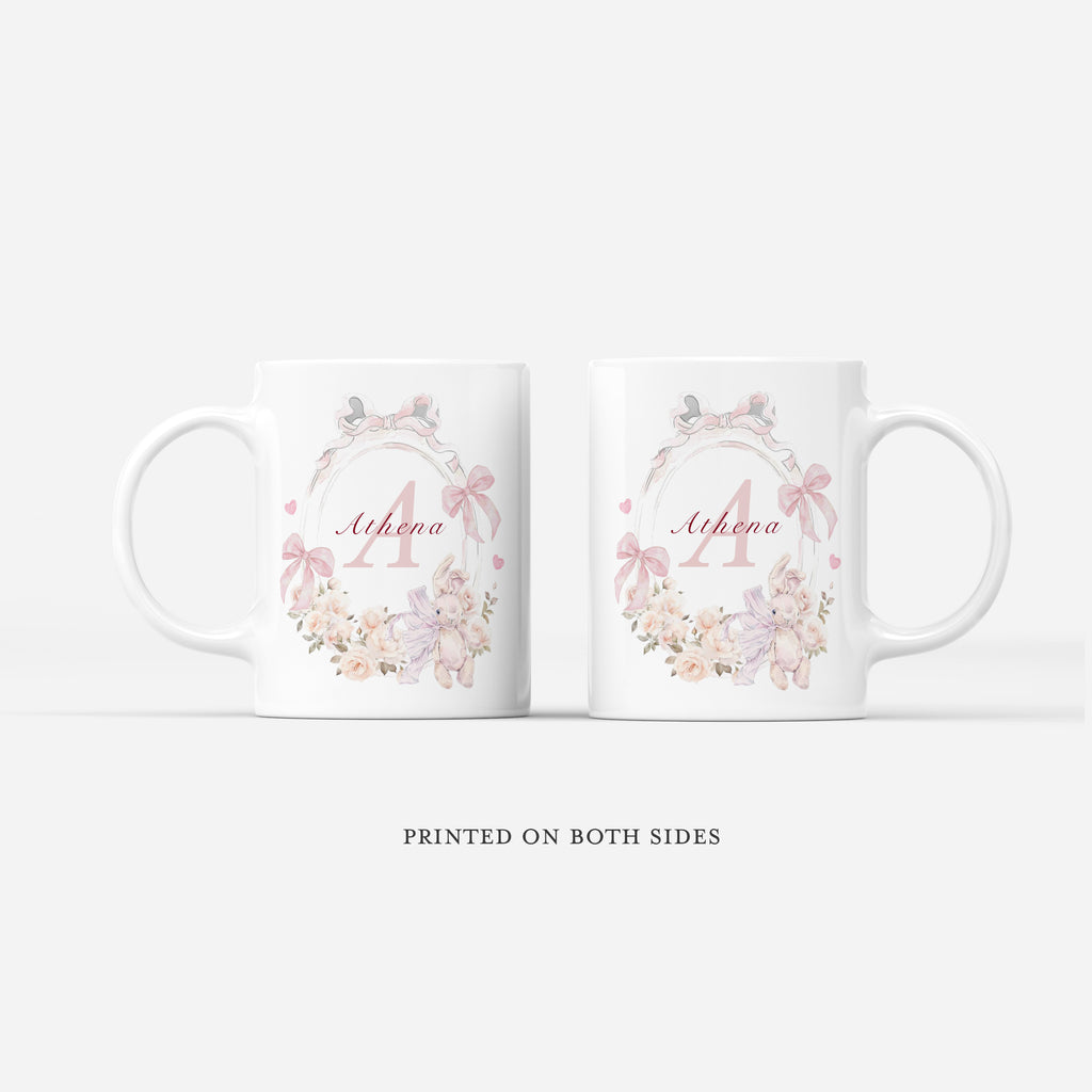 Custom Mug - Bunny Floral
