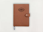 Custom Leather Journal - Classic Monogram