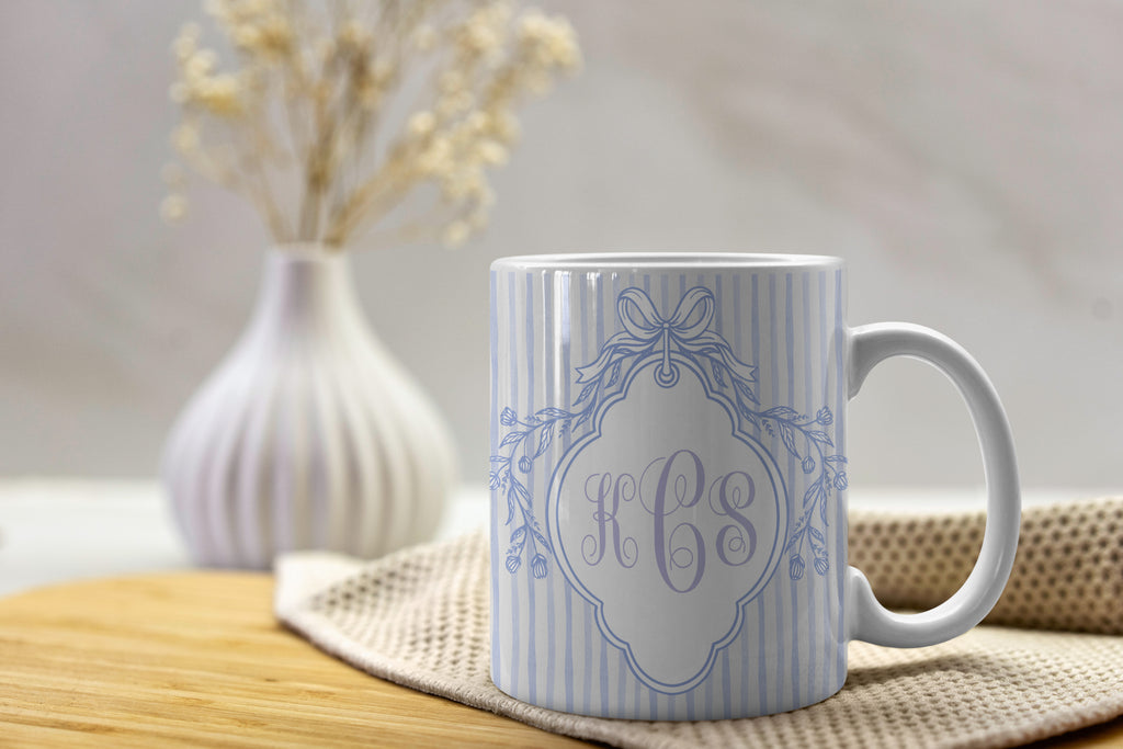 Custom Mug - Monogram Crest