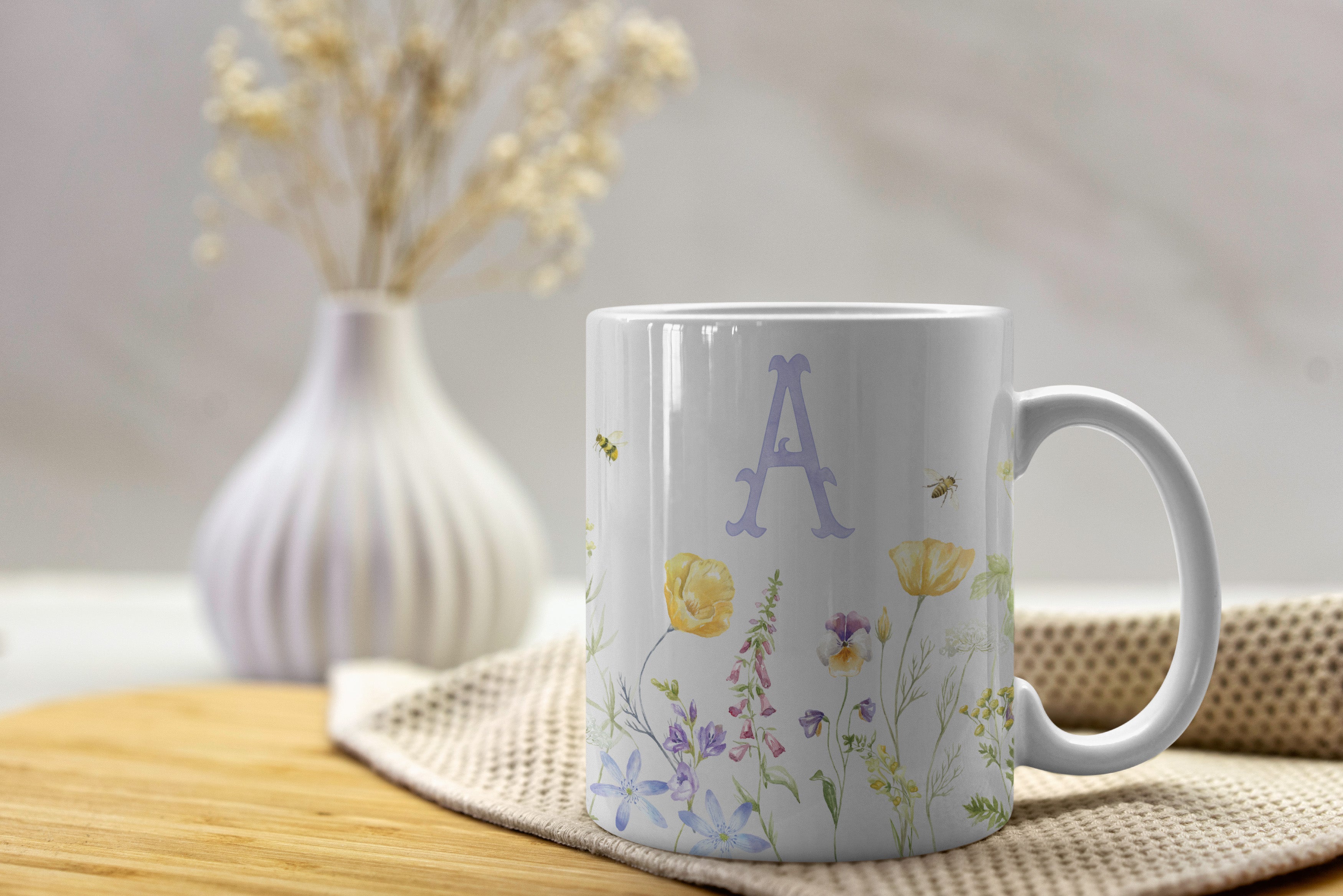 Custom Mug - Garden Initial