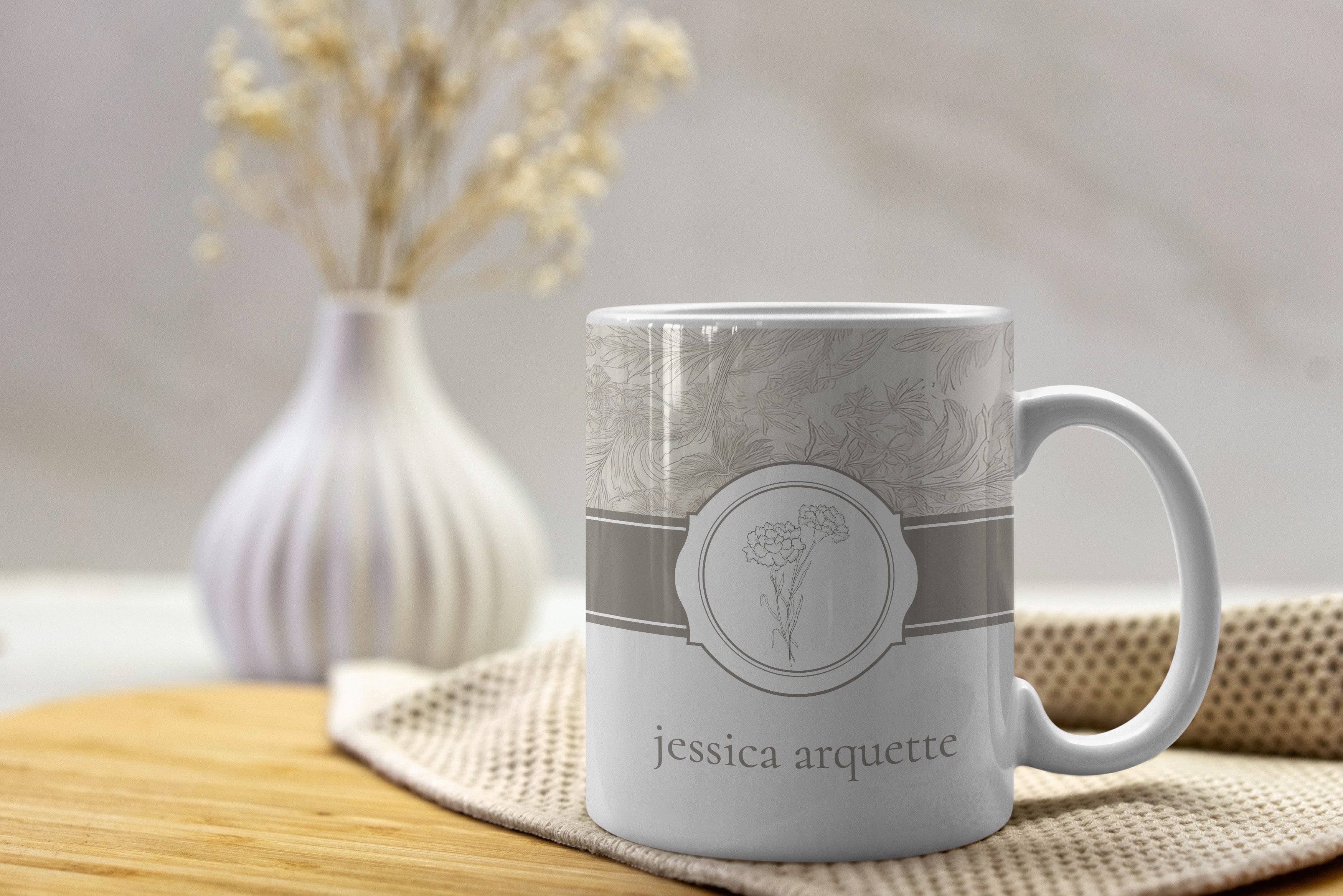Custom Mug - Birth Flower
