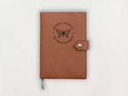 Custom Leather Journal - Butterfly