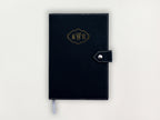 Custom Leather Journal - Classic Monogram