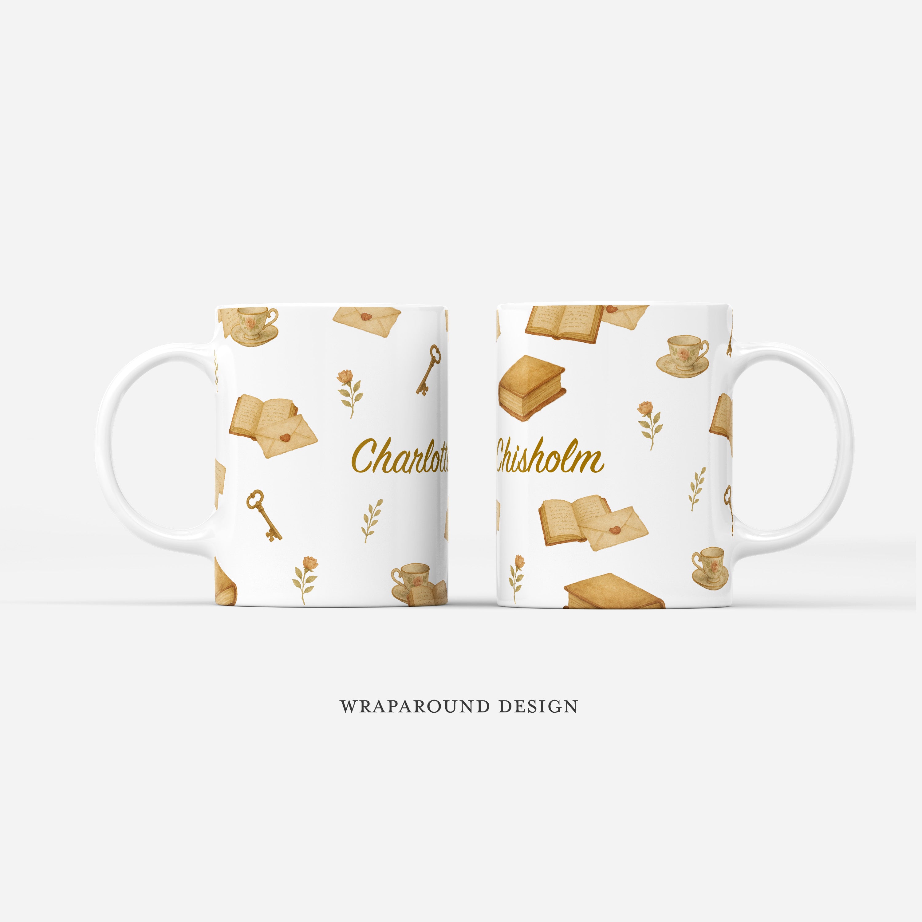 Custom Mug - Vintage Stationery