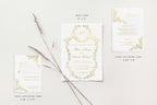 Blair Gold Foil Wedding Invitations