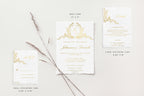 Johanna Gold Foil Wedding Invitations
