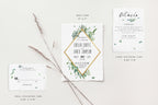 Emilia Deckle Edge Wedding Invitations