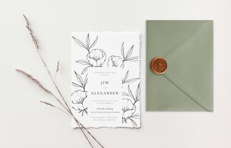 Deckle Edge Cotton Paper