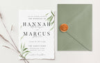 Hannah Deckle Edge Wedding Invitations