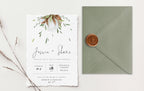 Jessie Deckle Edge Wedding Invitations
