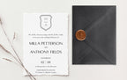Milla Deckle Edge Wedding Invitations