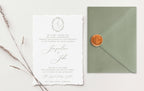 Jacqueline Deckle Edge Wedding Invitations