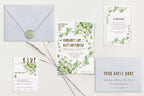Margaret Deckle Edge Wedding Invitations