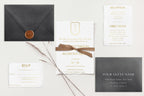 Milla Gold Foil Wedding Invitations