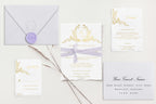 Johanna Gold Foil Wedding Invitations