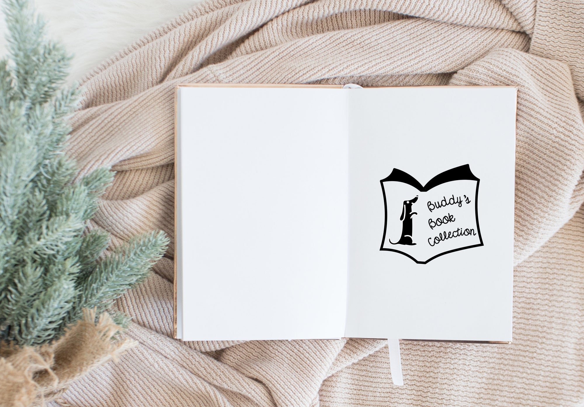 Book Stamp - Dachshund