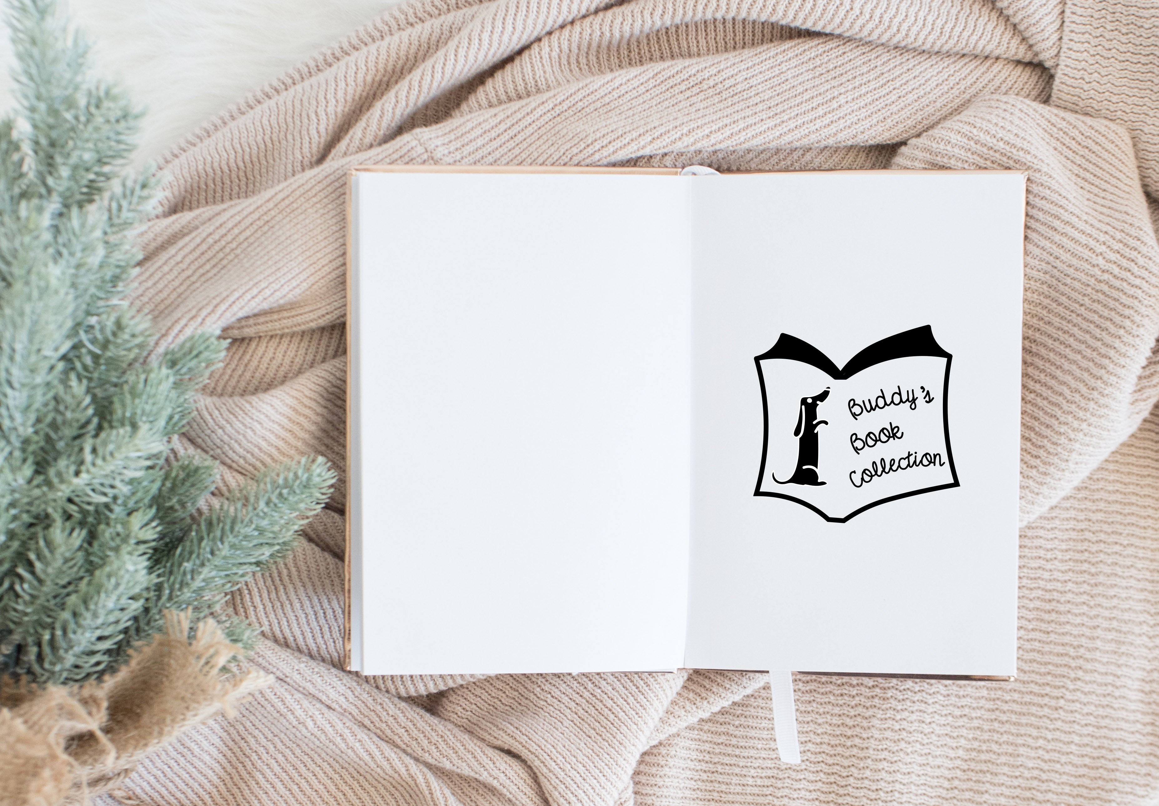 Book Stamp - Dachshund