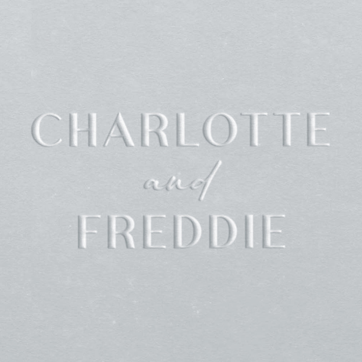 Wedding Embosser - Charlotte