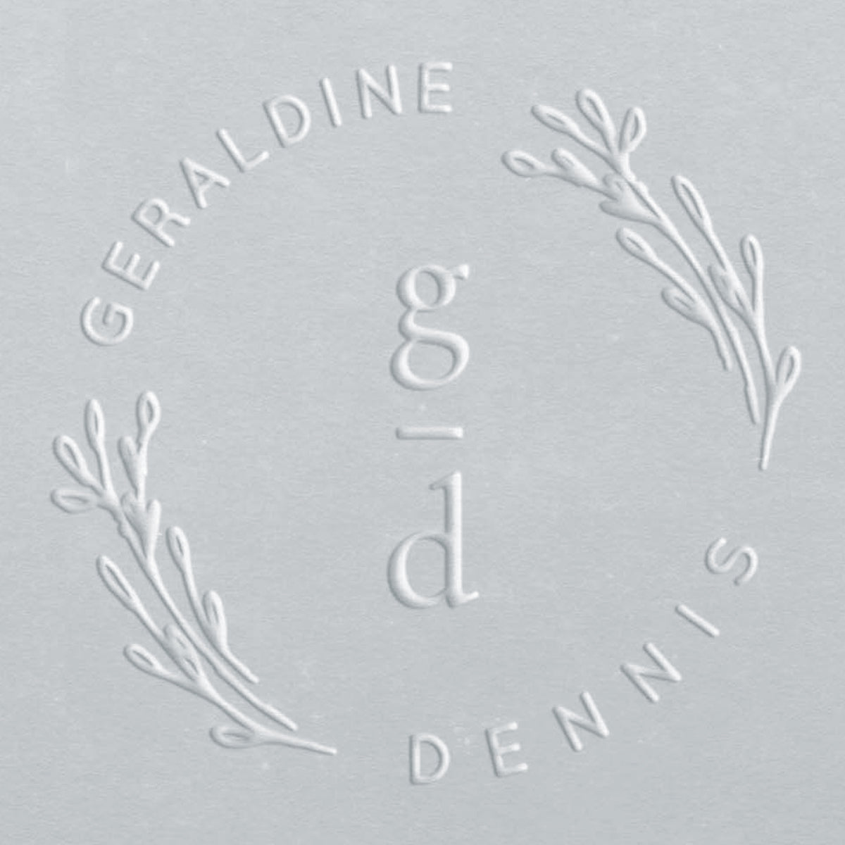 Wedding Embosser - Geraldine