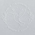 Book Embosser - Hummingbird