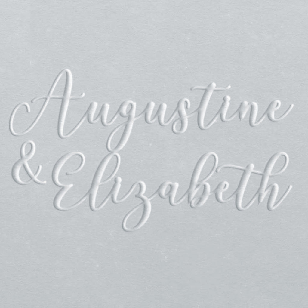 Wedding Embosser - Augustine