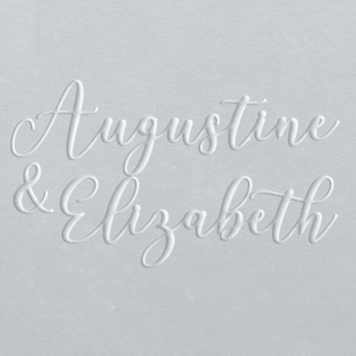 Wedding Embosser - Augustine