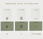 Custom Embosser - Your Logo / Signature