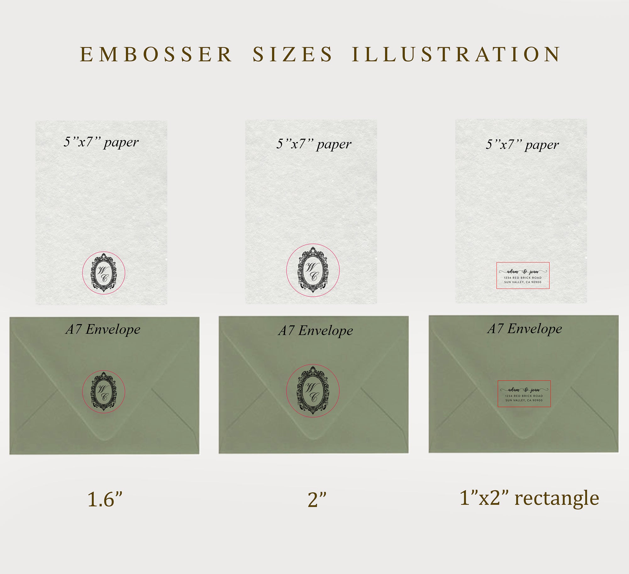 Custom Embosser - Your Logo / Signature