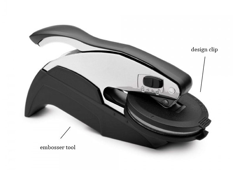Embosser - Branches Semi Circle