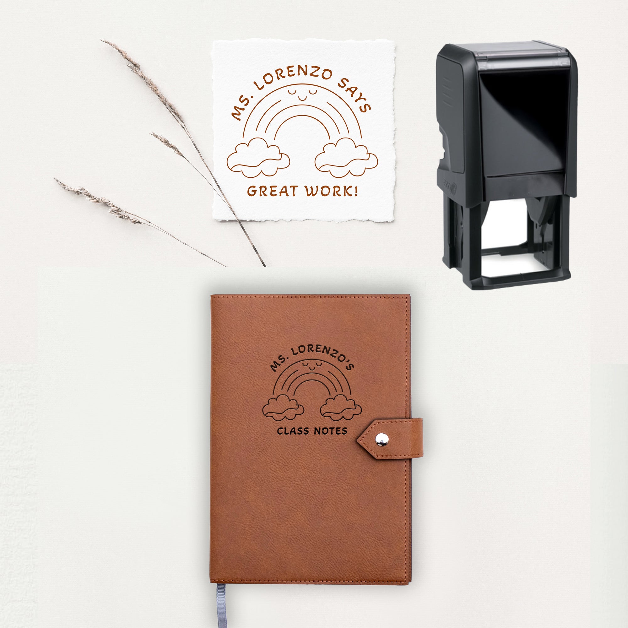 The Teacher (Stamp + Journal)