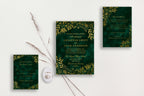 Leighton Velvet Wedding Invitations