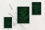 Stephanie Velvet Wedding Invitations