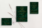 Jacqueline Velvet Wedding Invitations
