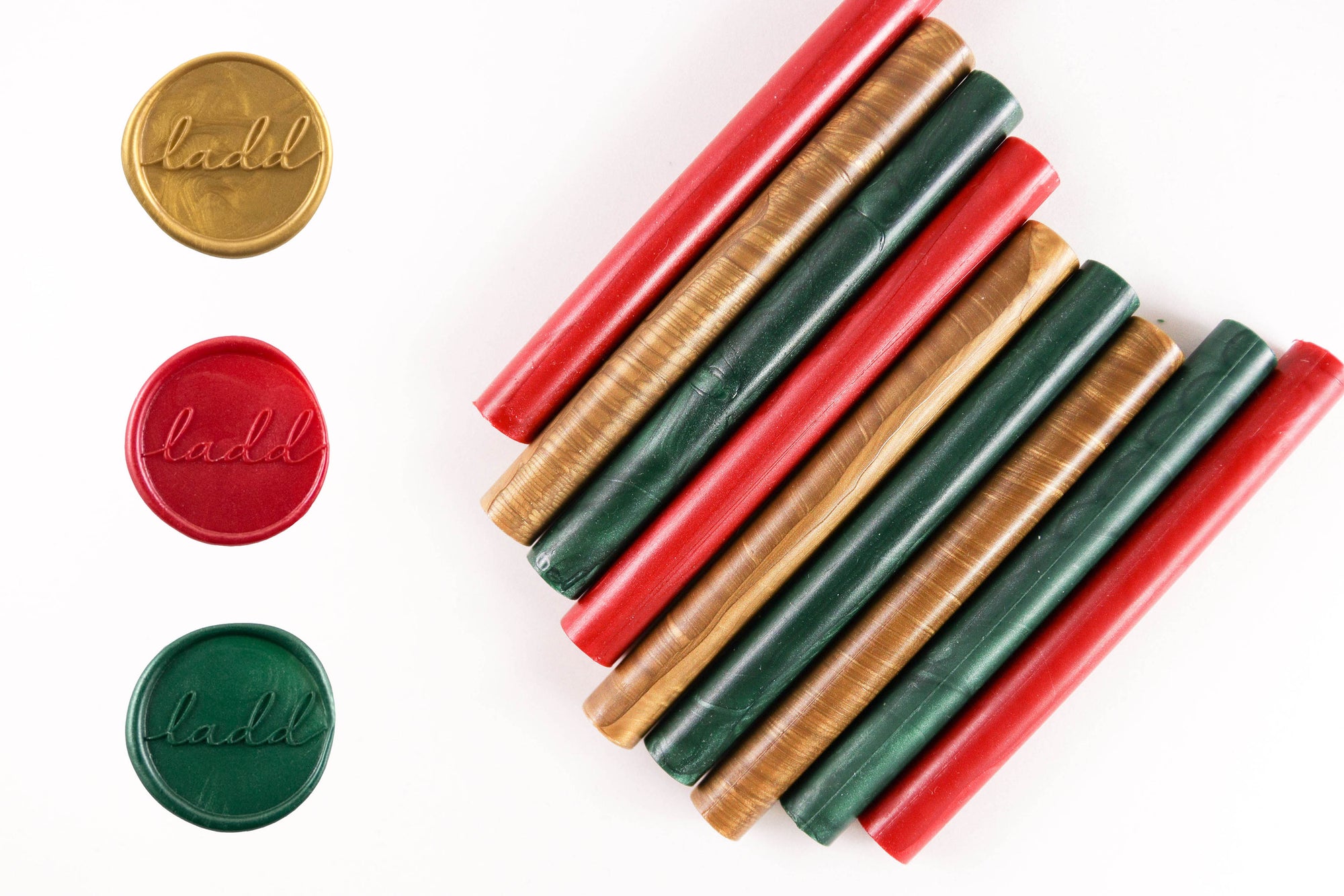 Holiday Wax Seal Kit (Wax Stamp + Sealing Wax + Melting Kit)