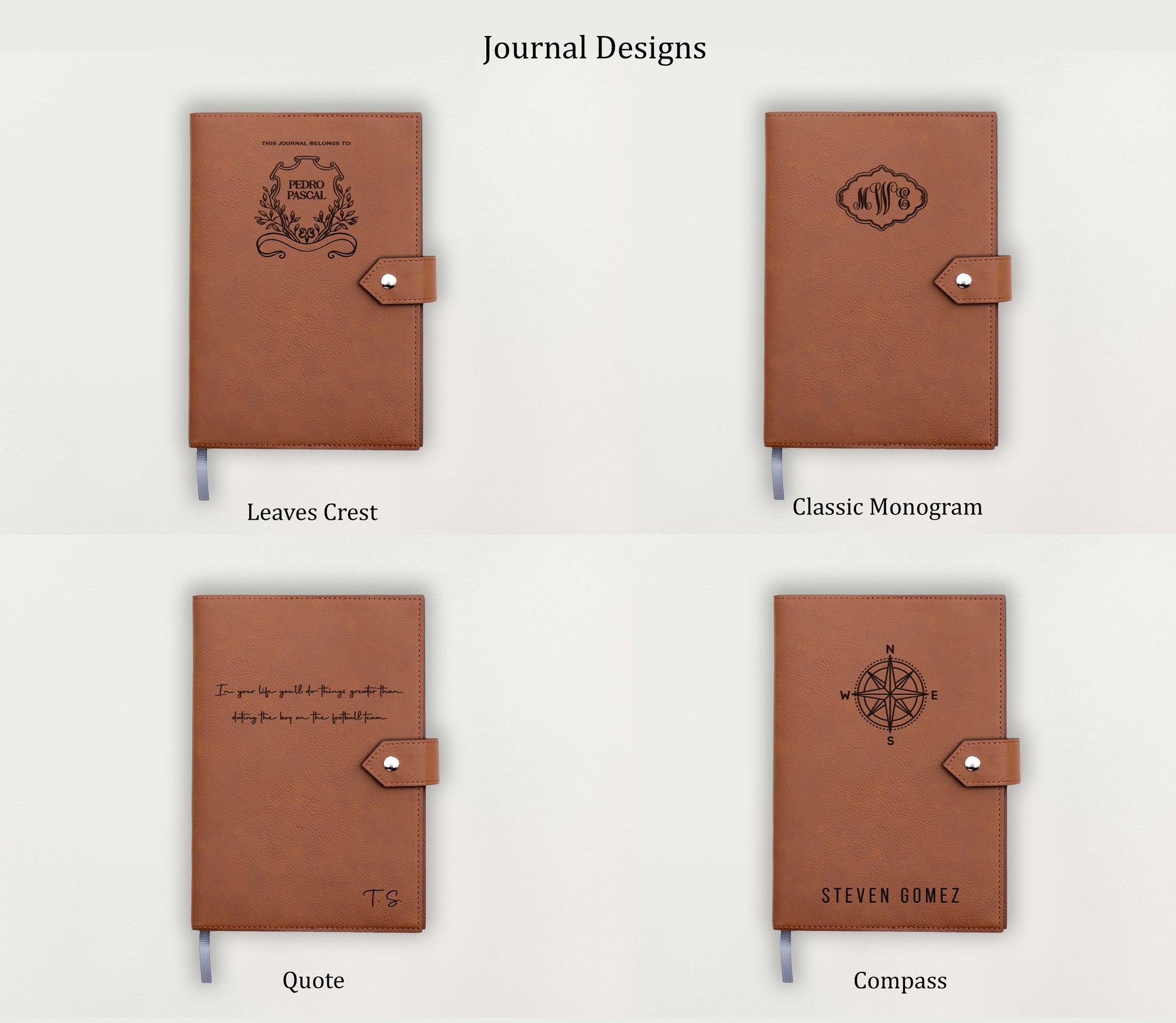 The Bibliophile (Book Embosser + Journal)