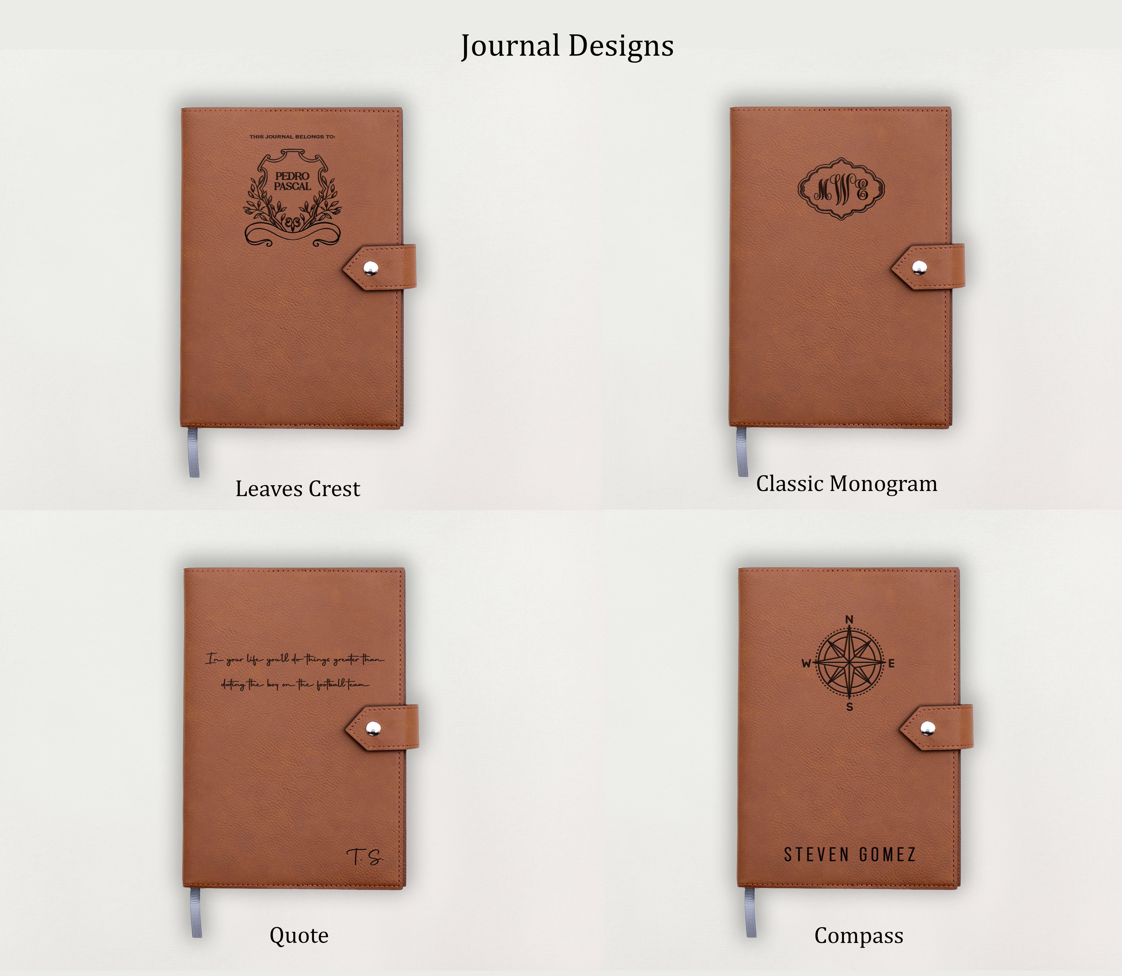 The Bibliophile (Book Embosser + Journal)