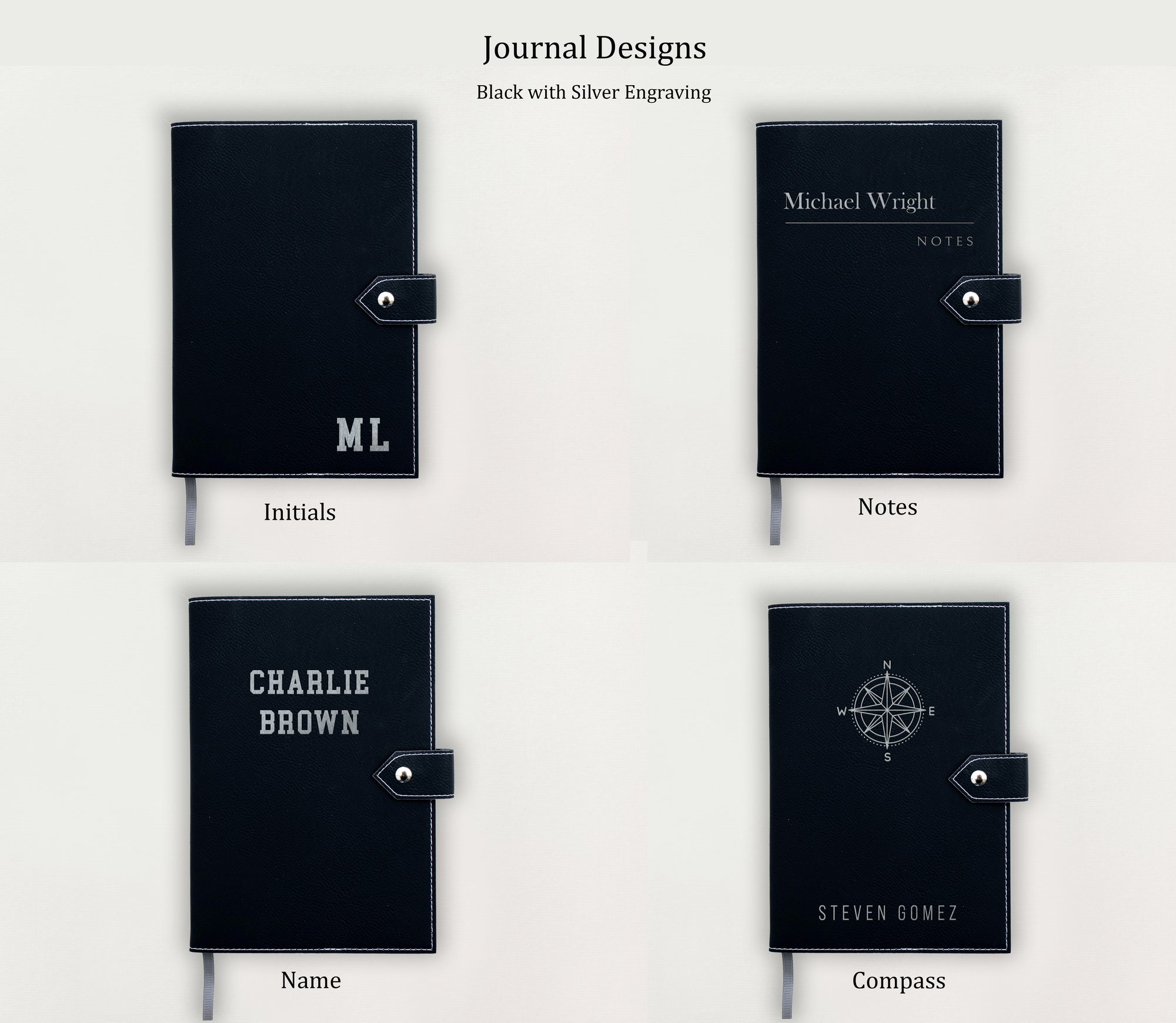 The Gentleman's Library (Book Embosser + Journal)