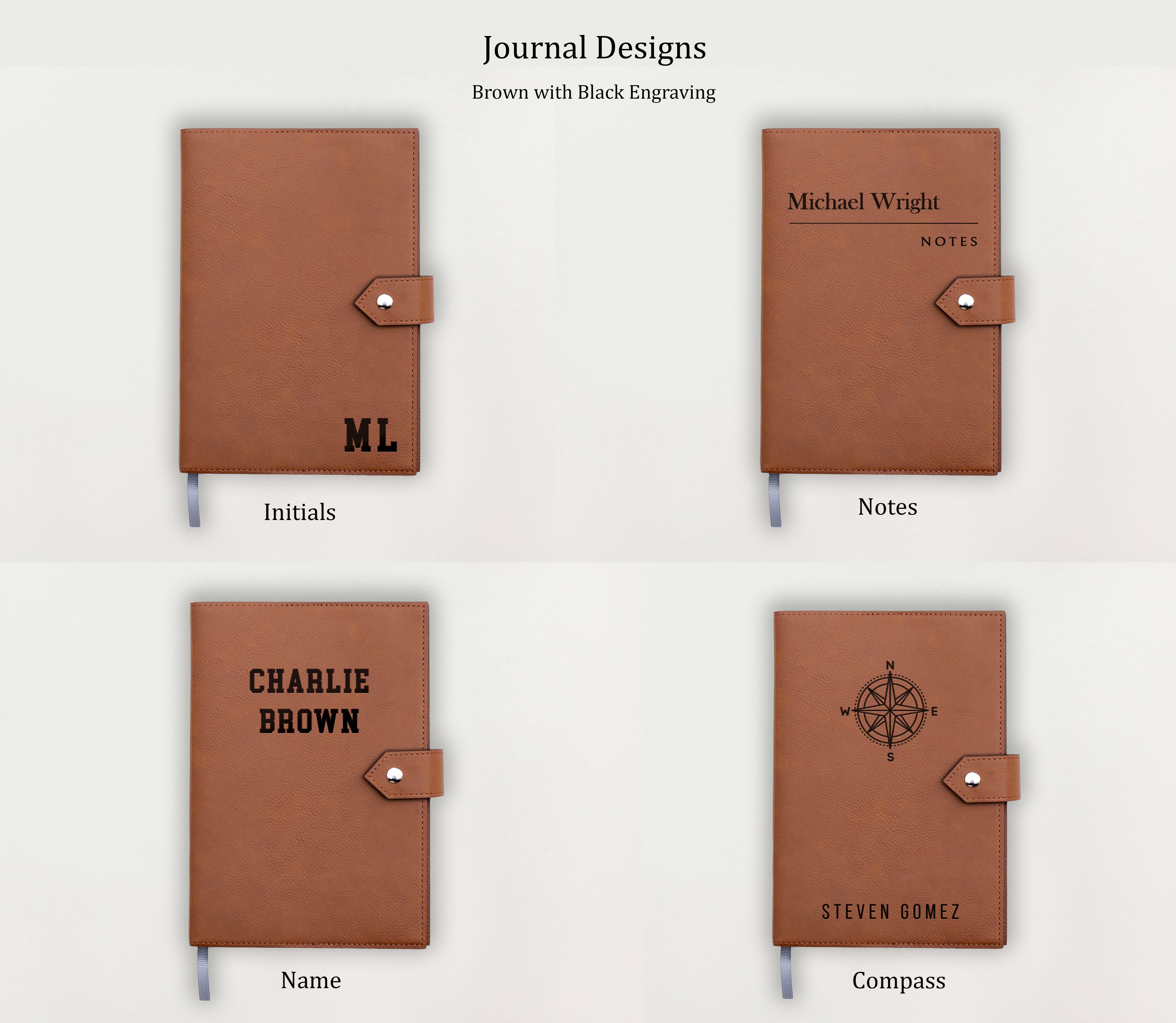 The Gentleman's Library (Book Embosser + Journal)