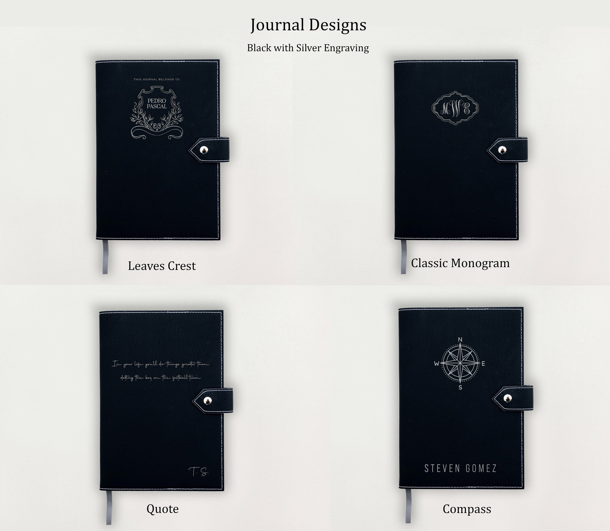 The Bibliophile (Book Embosser + Journal)