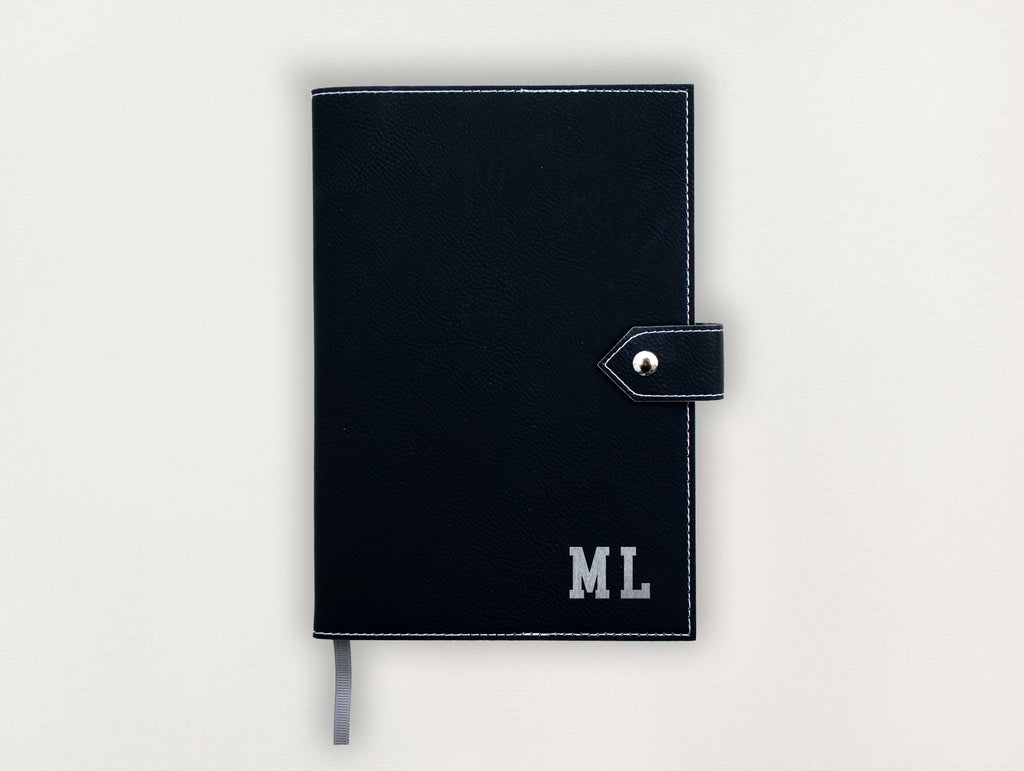 Custom Leather Journal - Initials
